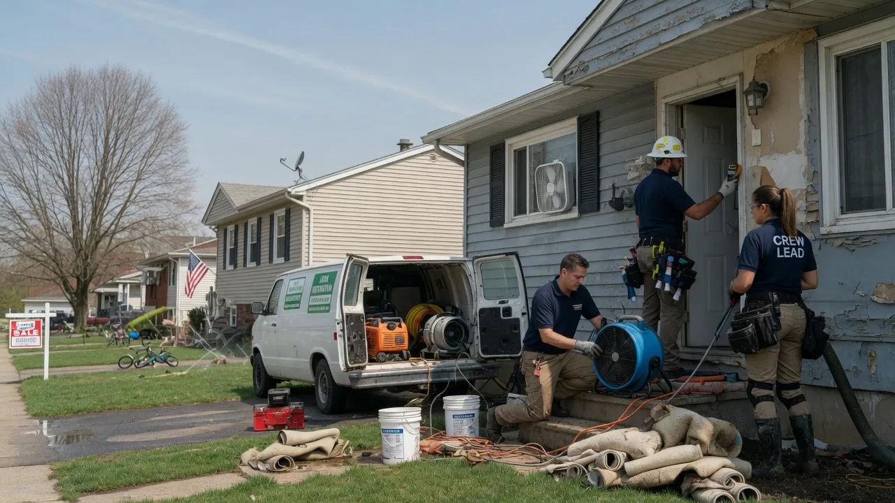 Flood Cleanup in Brookline, NH near me