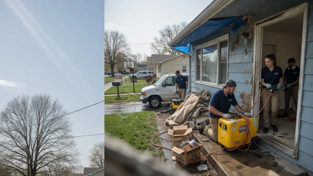 Basement Flood Cleanup in Brookline, NH near me